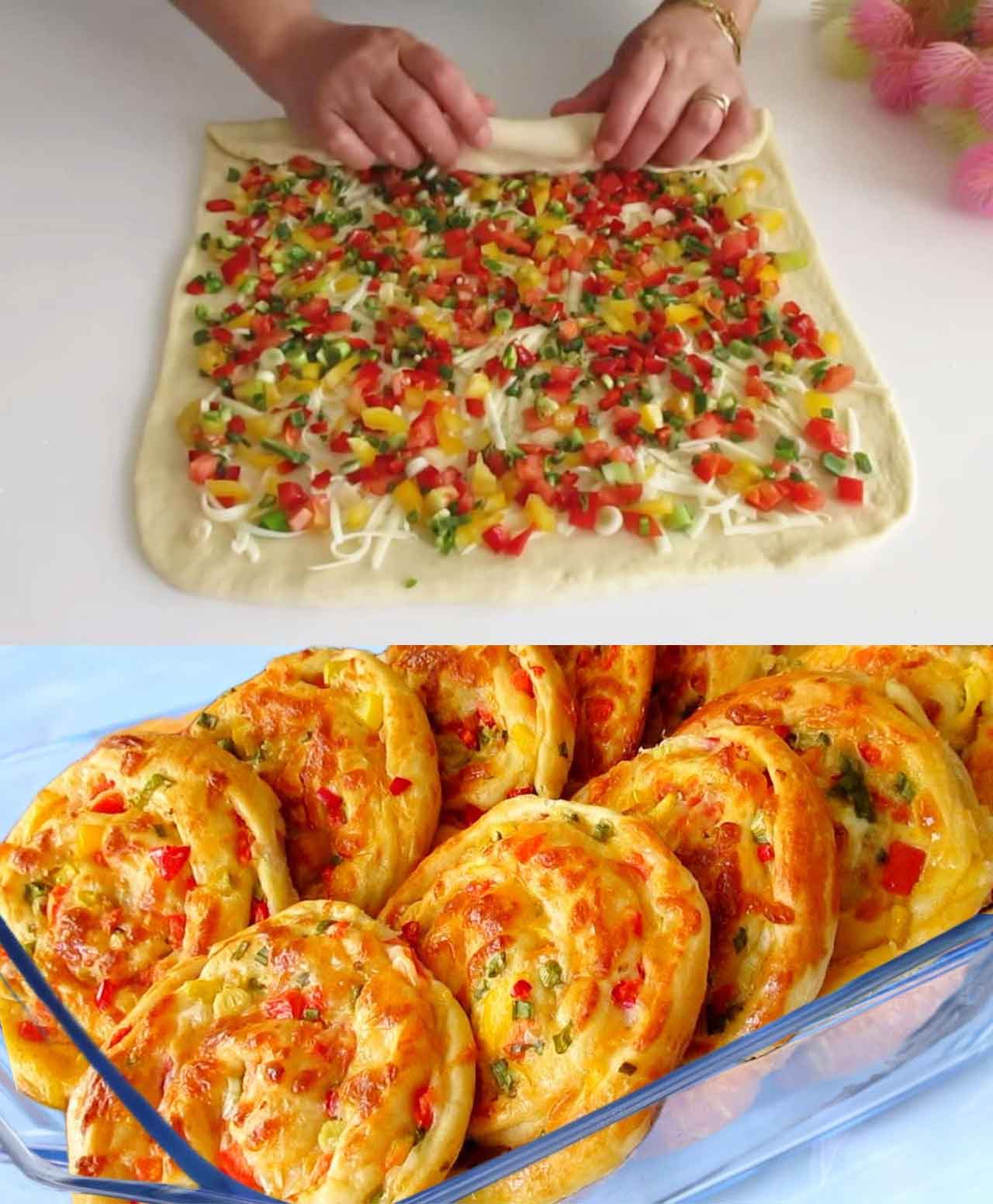 Pizzaschnecken, Es ist soo lecker, Ich konnte es täglich essen ...