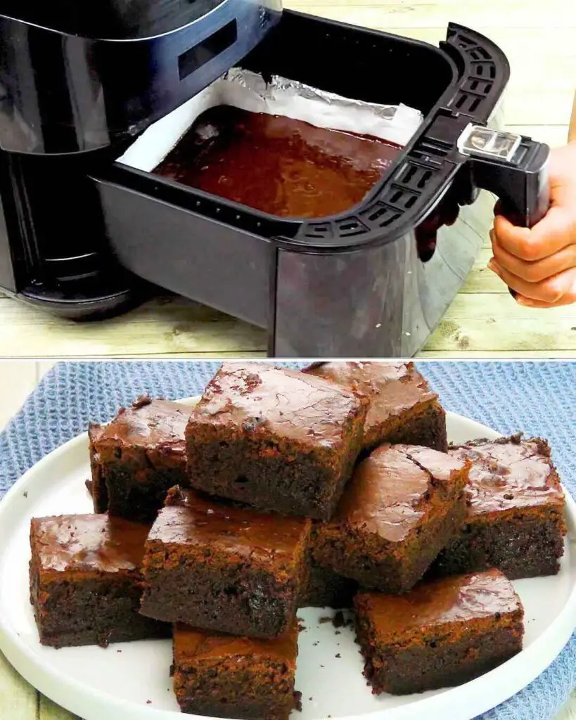 Brownies aus dem Air Fryer