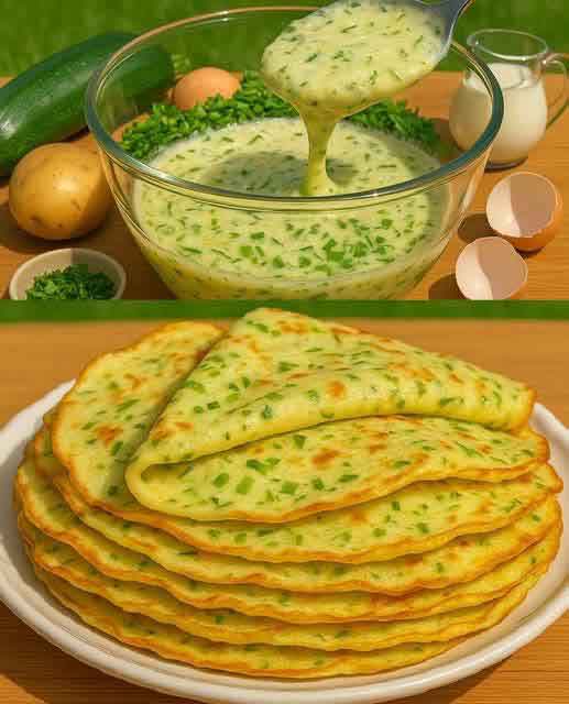Zucchini‑Käse‑Pfannkuchen, die sogar Gemüse-Hasser lieben