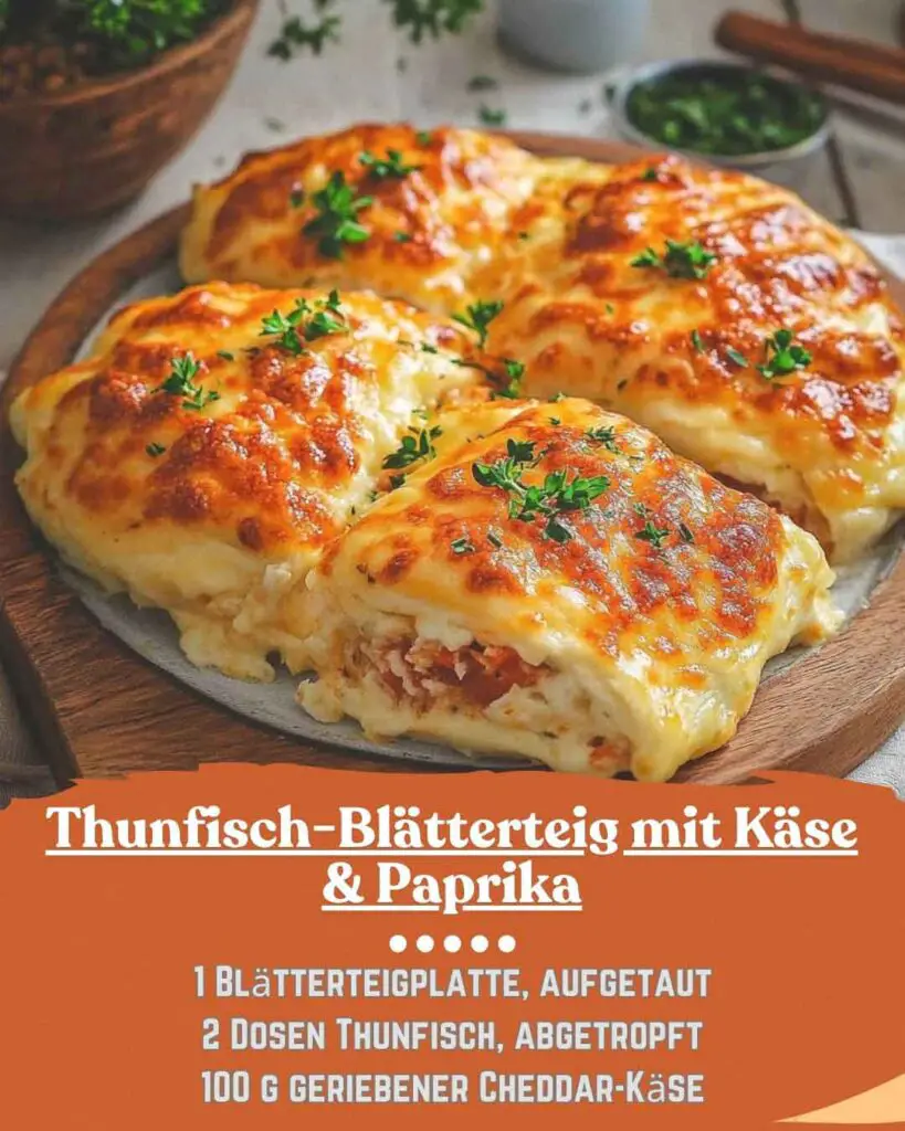 Thunfisch-Blätterteig