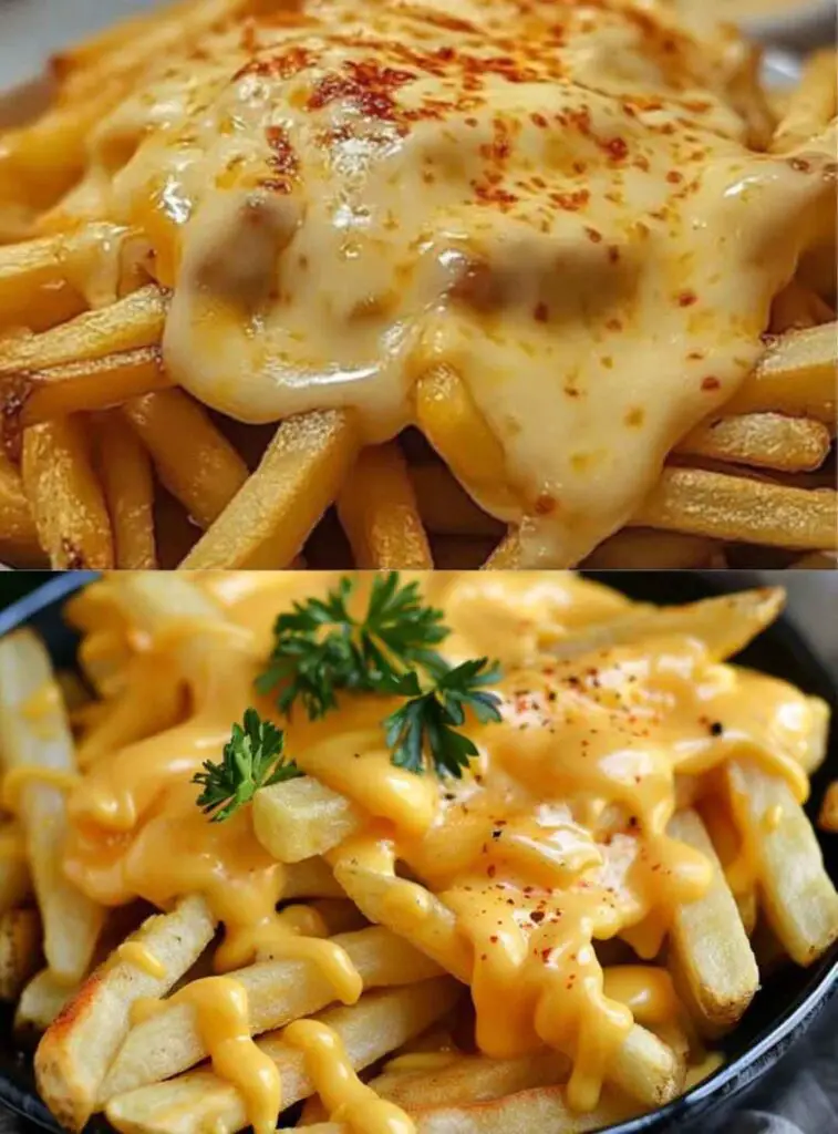 Pommes ohne diese Cremige Käsesoße