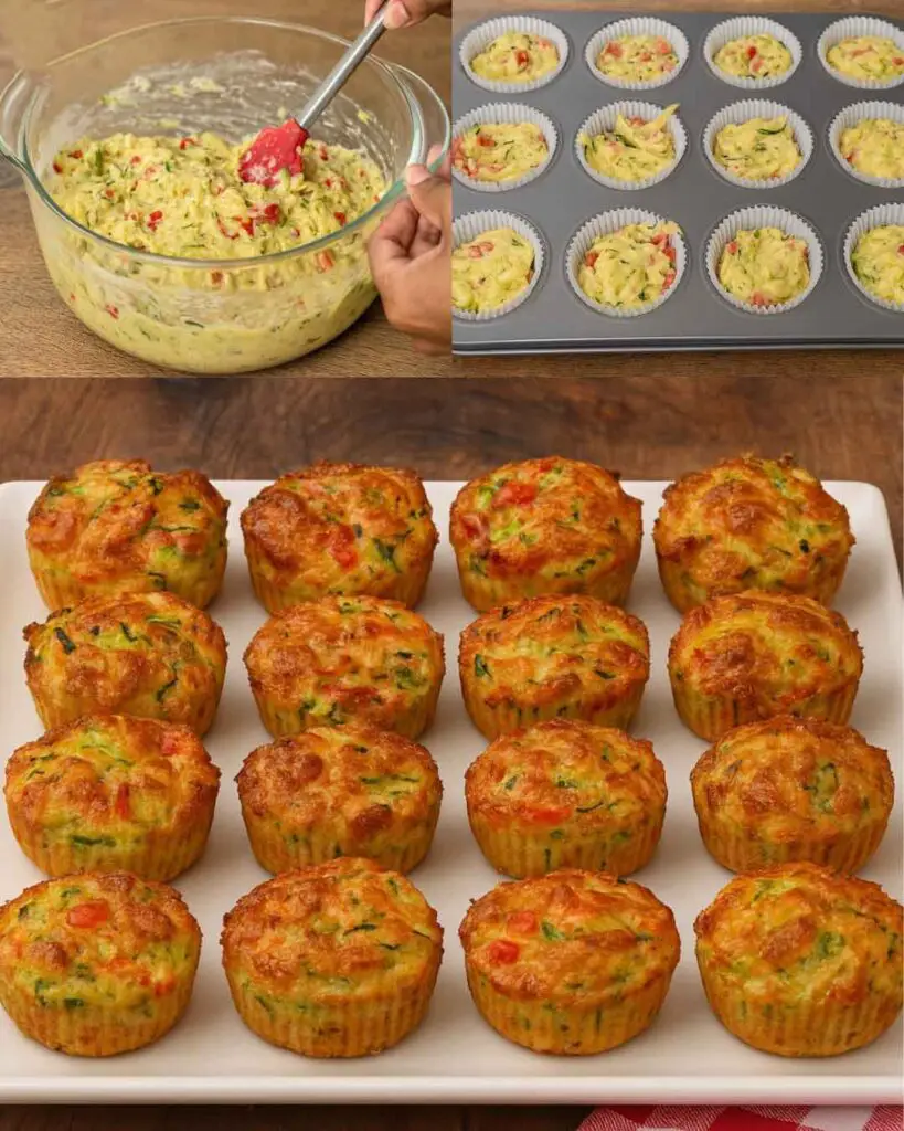 Zucchini-Muffins