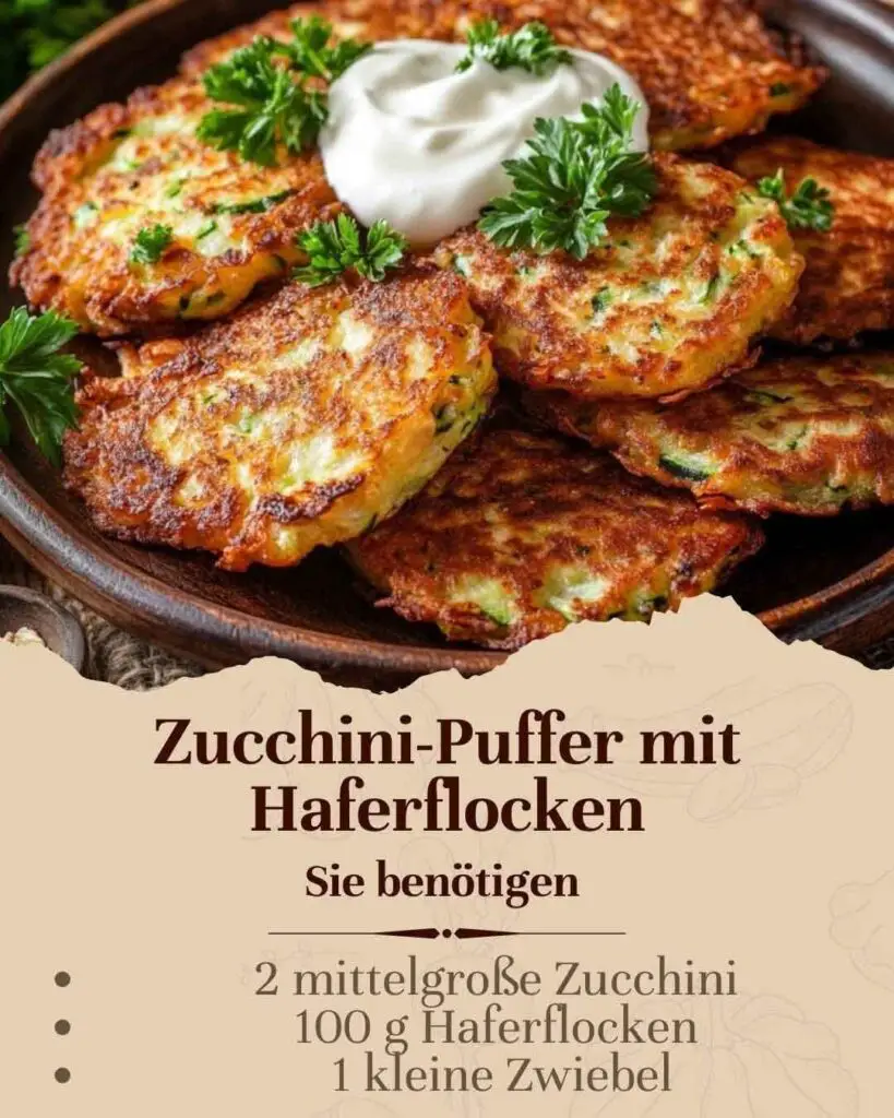 Zucchini-Puffer
