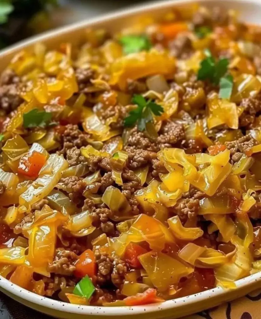 Hackfleisch-Kohl-Pfanne