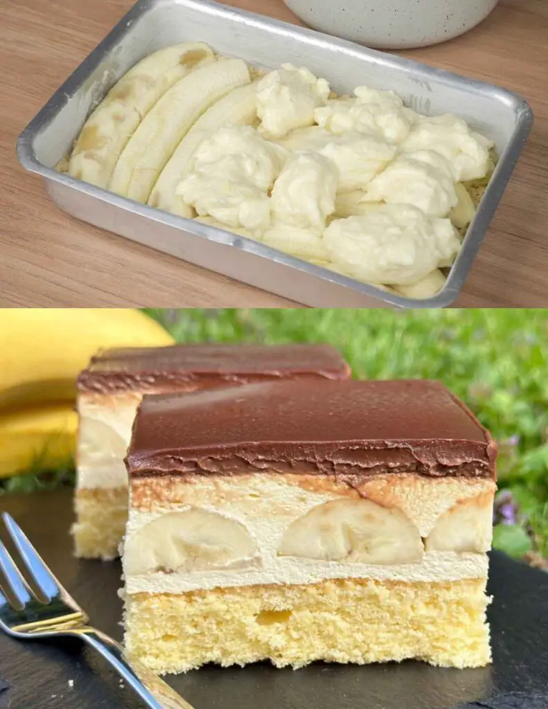 Bananen-Vanille-Kuchen vom Blech!