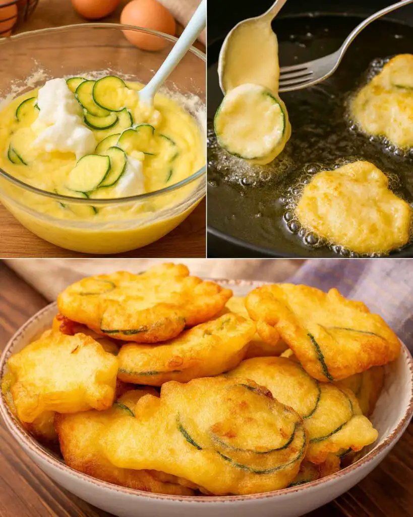 Zucchini-Käse-Puffer