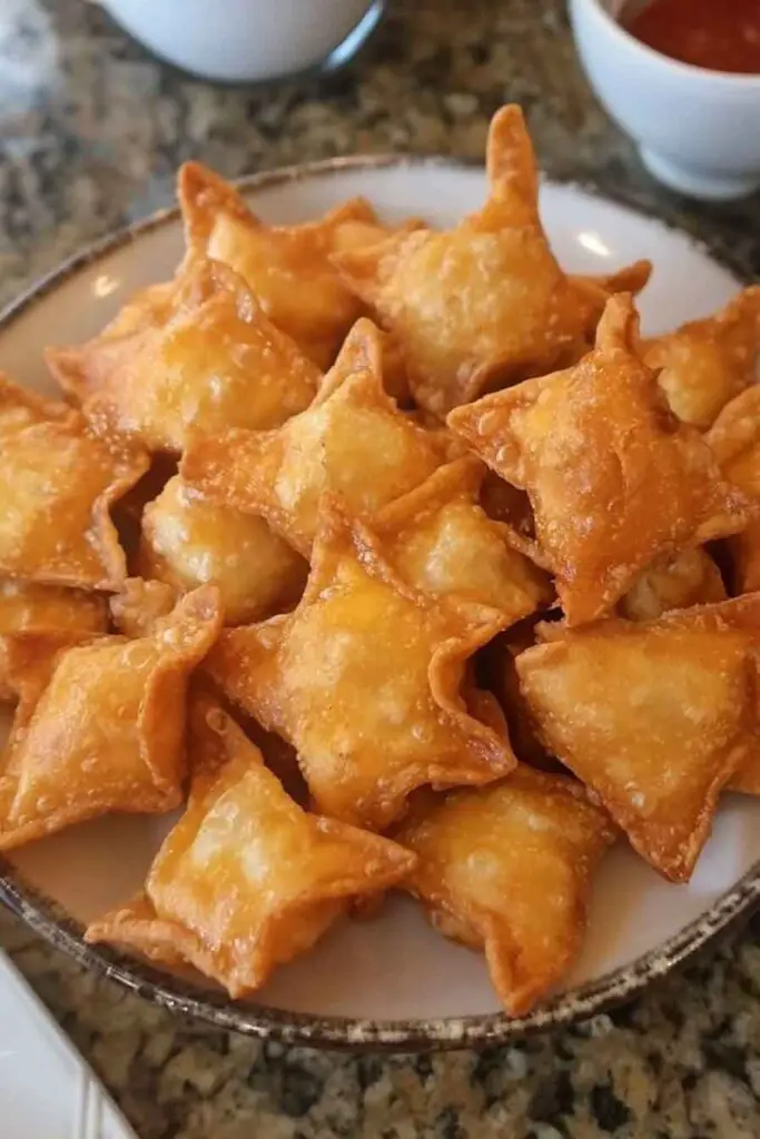 Krabben-Täschchen mit Frischkäse