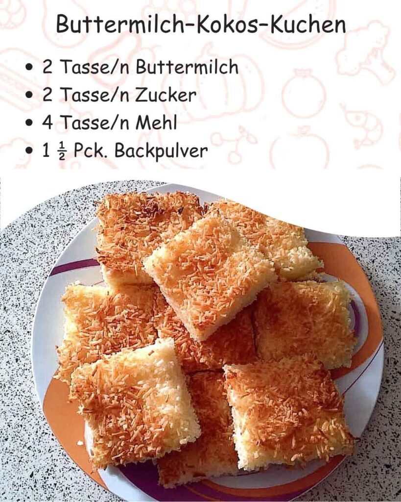 Kokoskuchen 