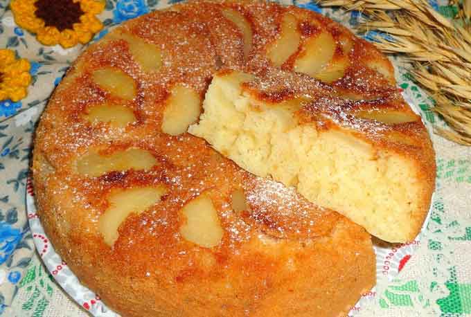 Pfannen-Apfelkuchen