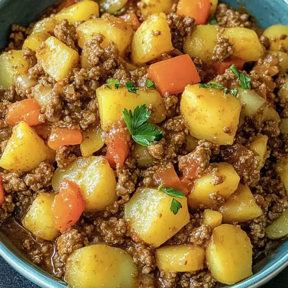 Hackfleisch-Kartoffel-Eintopf