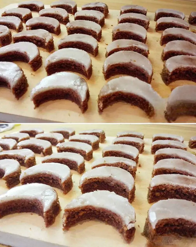 Walnuss-Schoko-Halbmonde