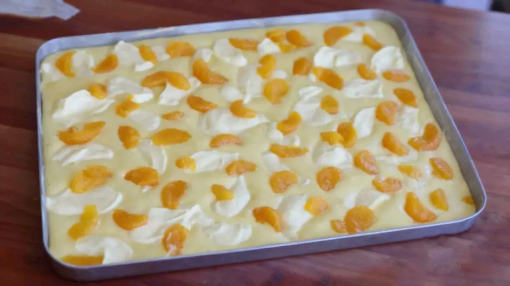 Mandarinen-Quark-Kuchen