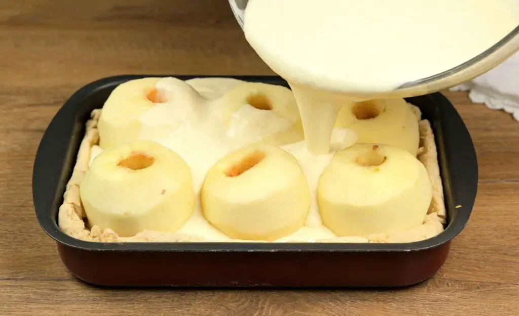 Apfel-Vanille-Kuchen