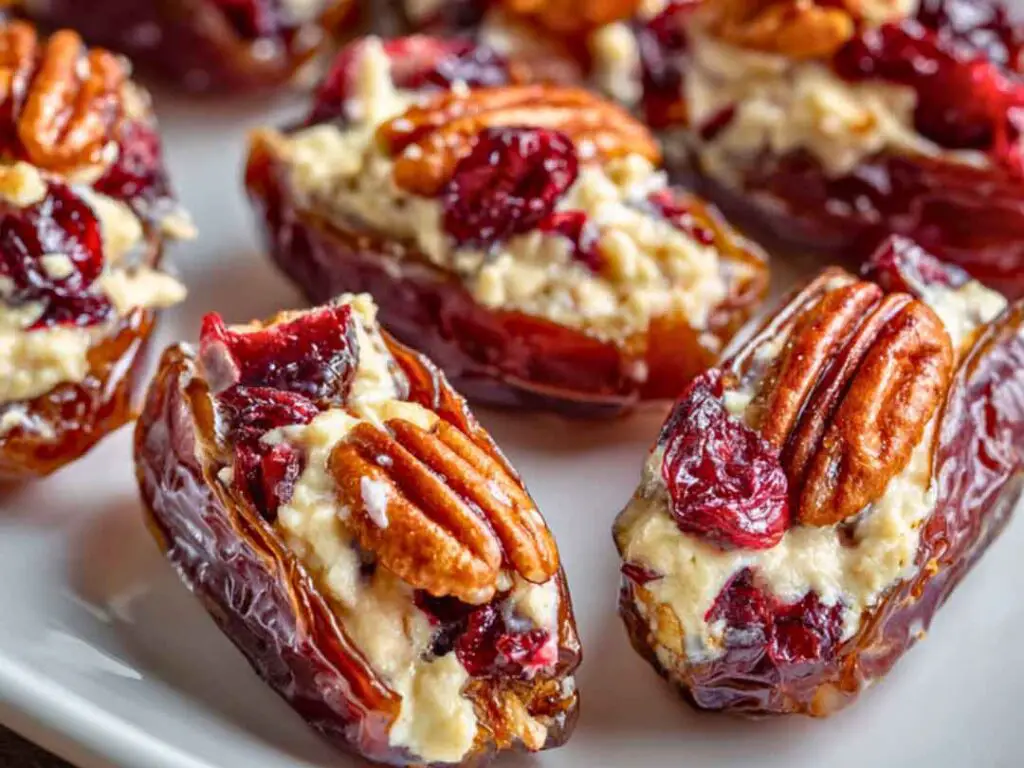 Datteln mit Pekannuss-Frischkäse