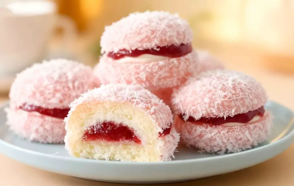 Erdbeer-Kokos-Bällchen