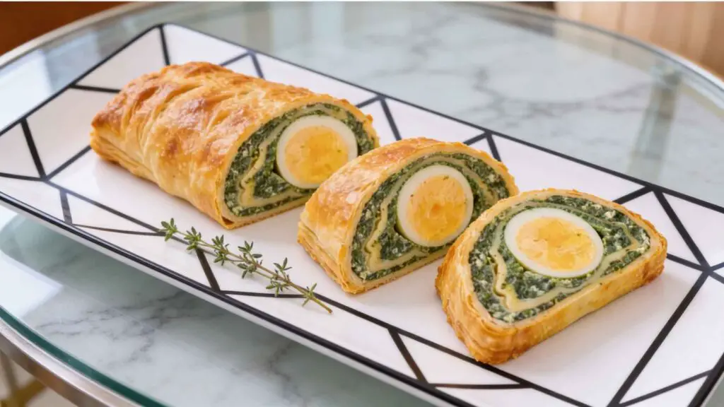 Oster-Strudel mit Spinat