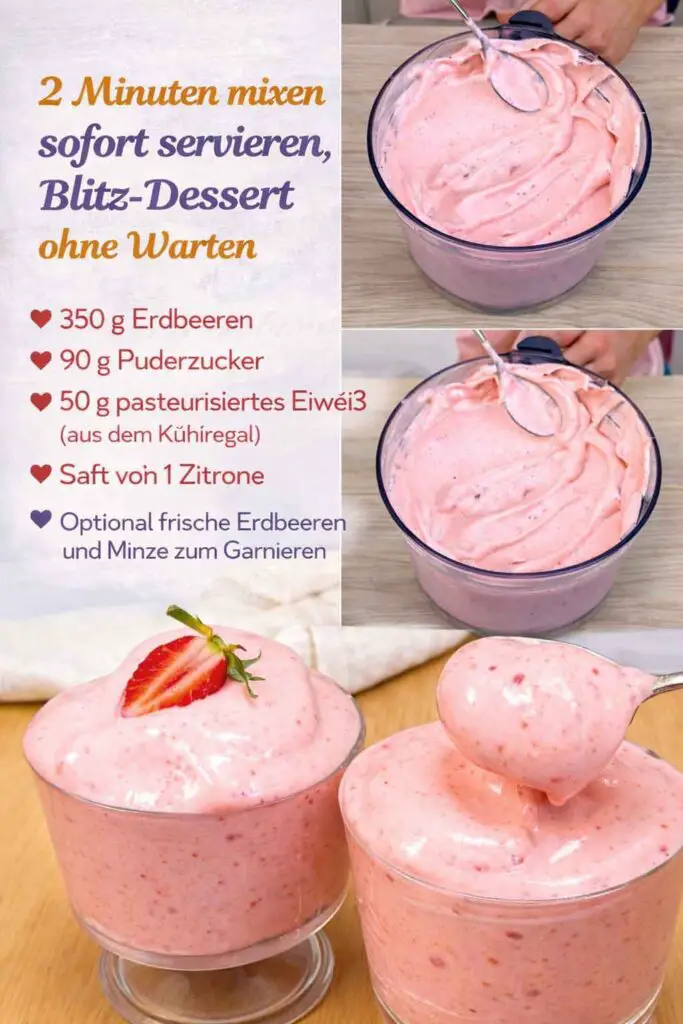 Erdbeer-Dessert