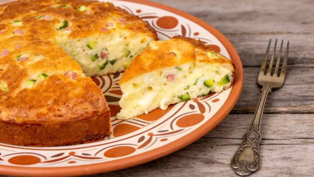 Joghurt-Kuchen mit Gemüse