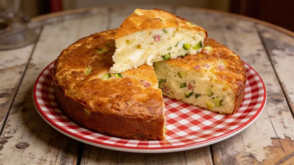 Joghurt-Kuchen mit Gemüse